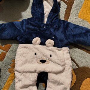 Polar Bear baby suit 3-6 months